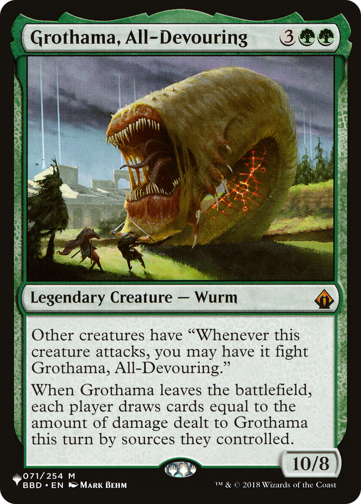 Image of Grothama, All-Devouring (LIST-BBD-71) - The List