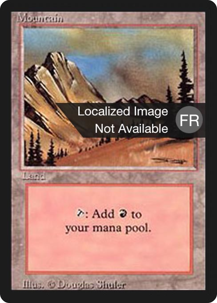 Image of Mountain (C) (FBB-292) - Foreign Black Border