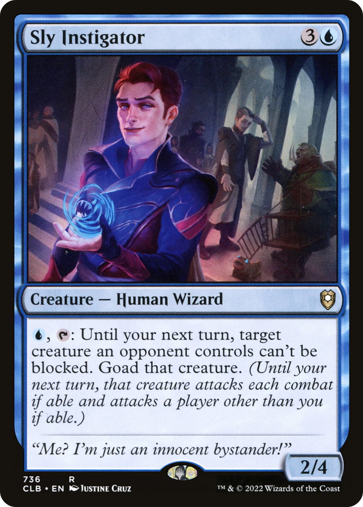Image of Sly Instigator (CLB-736) - Commander Legends: Battle for Baldur's Gate