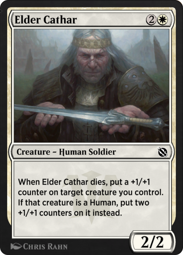 Image of Elder Cathar (SIS-006) - Shadows of the Past
