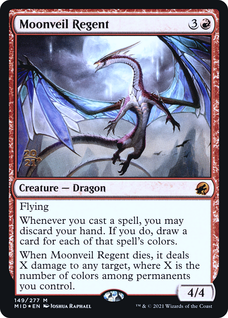 Image of Moonveil Regent (PRE-149) - Innistrad: Midnight Hunt Promos Foil