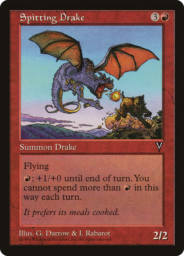Image of Spitting Drake (VIS-) - Visions