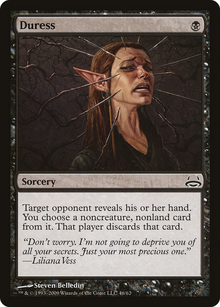 Image of Duress (DDC-046) - Duel Decks: Divine vs. Demonic