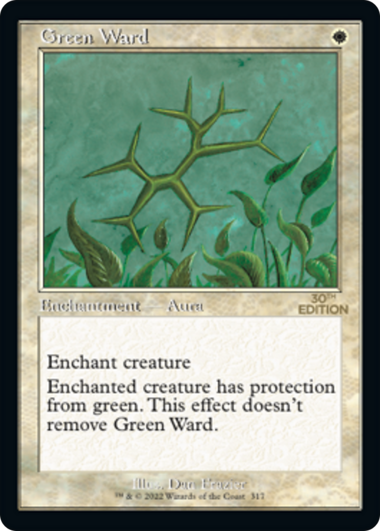 Image of Green Ward (Retro Frame) (30A-317) - 30th Anniversary Edition