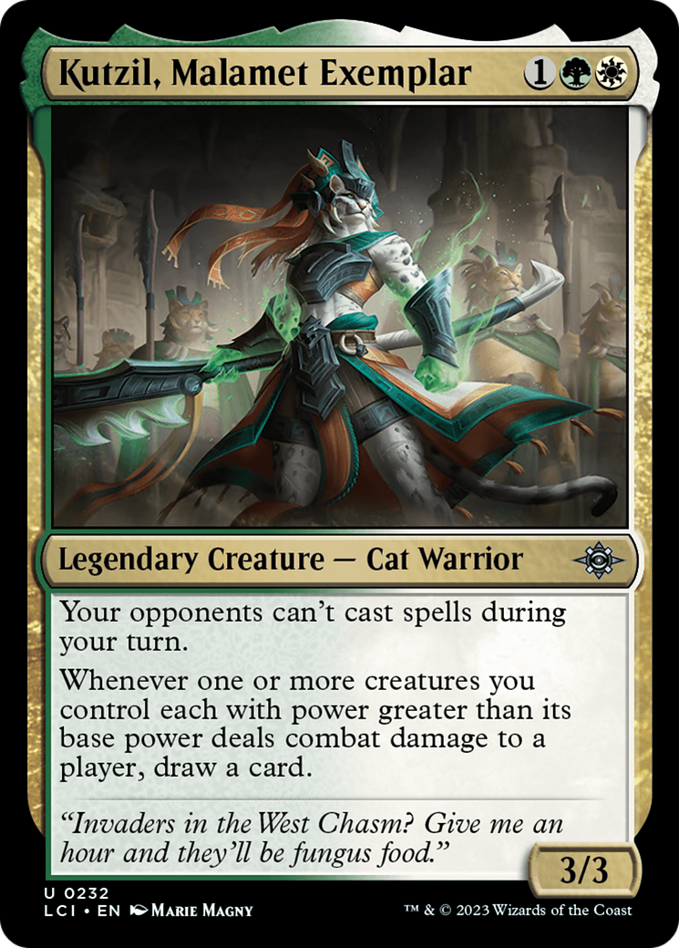 Image of Kutzil, Malamet Exemplar (LCI-232) - The Lost Caverns of Ixalan Foil