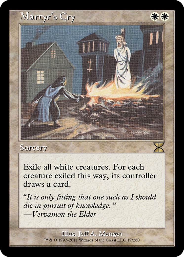 Image of Martyr's Cry (ME4-019) - Masters Edition IV
