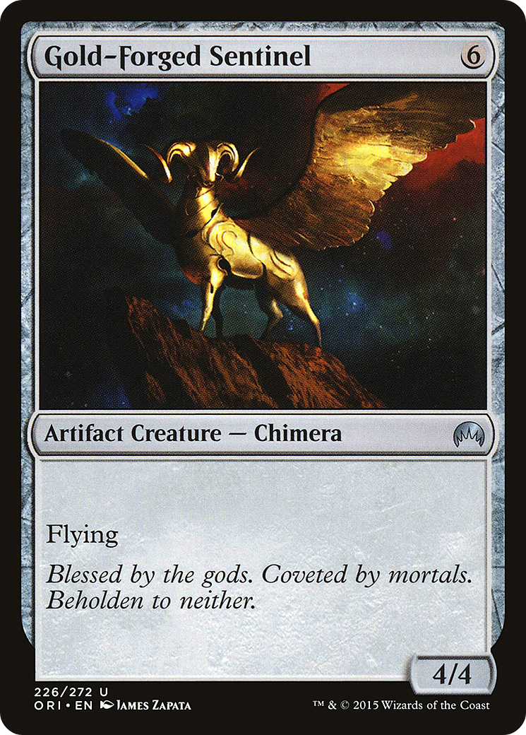 Image of Gold-Forged Sentinel (ORI-226) - Magic Origins