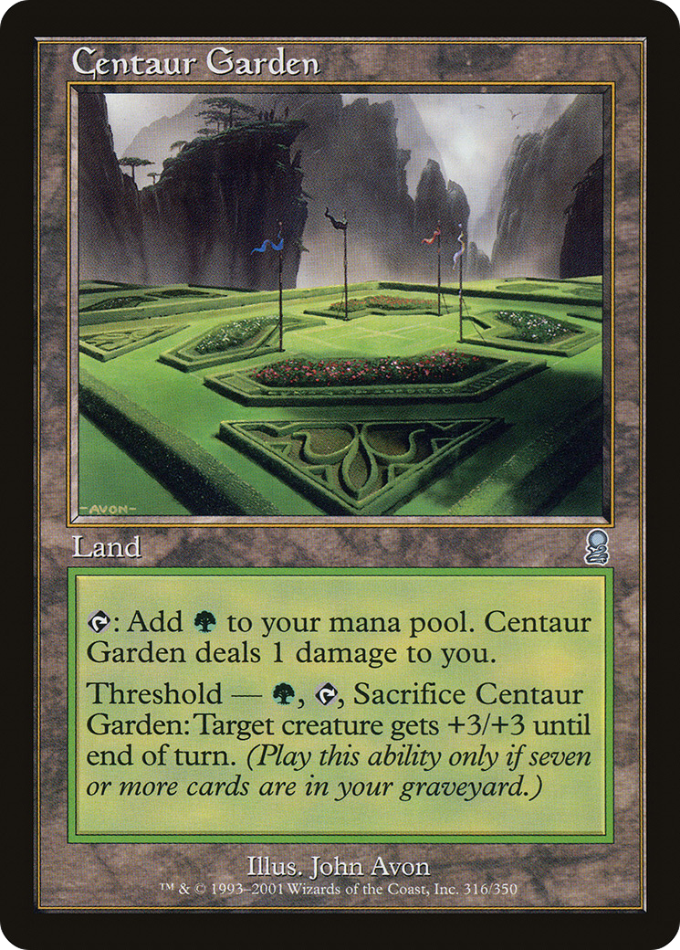 Image of Centaur Garden (ODY-316) - Odyssey Foil
