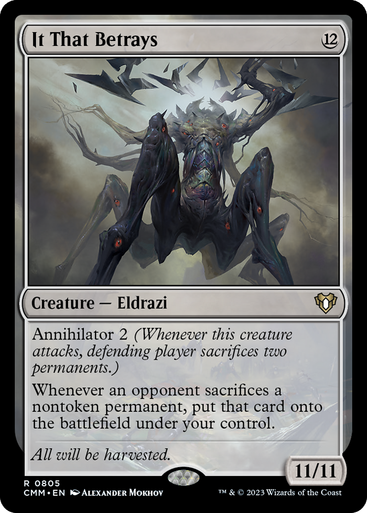 Image of It That Betrays (CMM-805) - Commander Masters