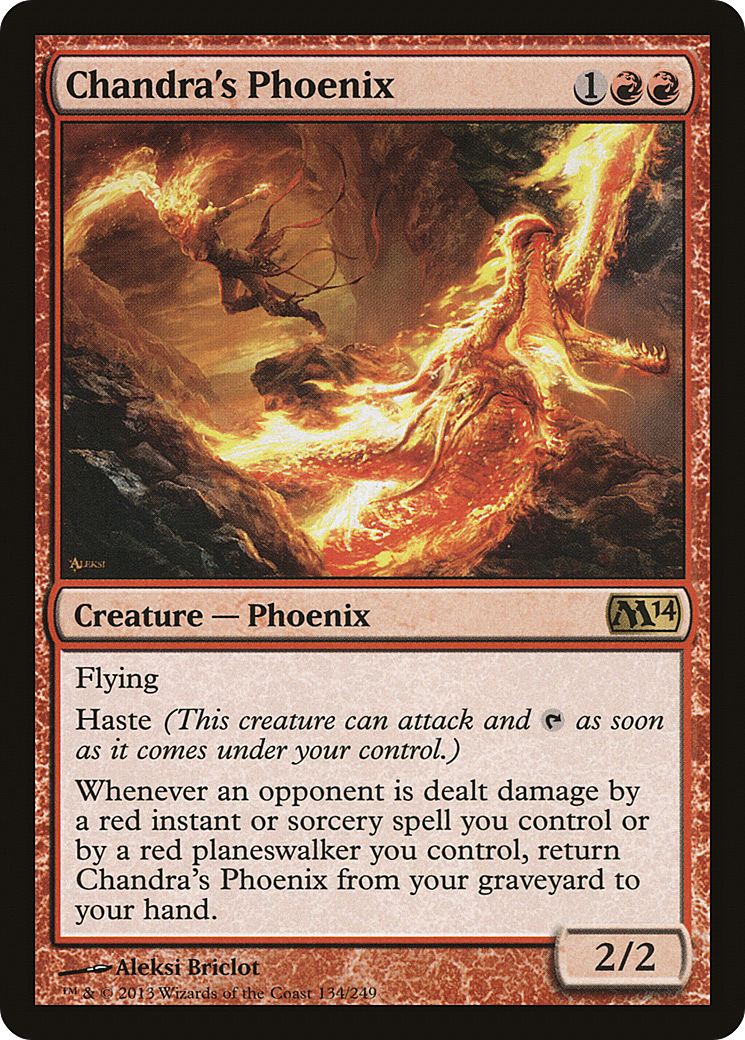 Image of Chandra's Phoenix (M14-134) - Magic 2014 Foil