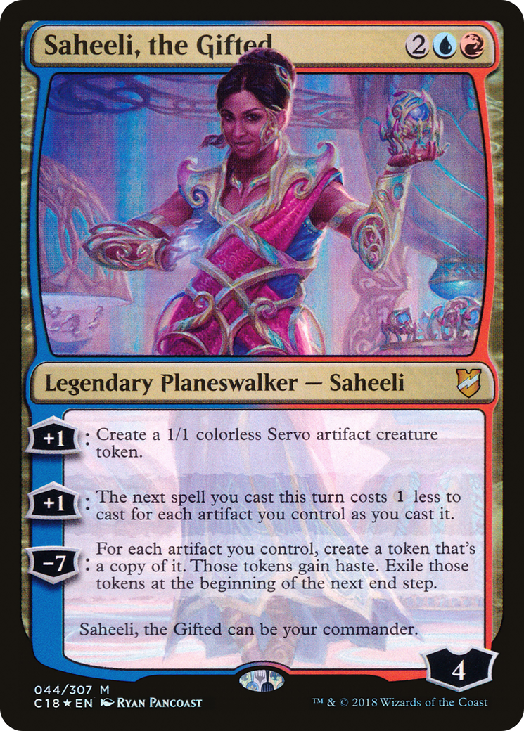 Image of Saheeli, the Gifted (C18-044) - Commander 2018 Foil