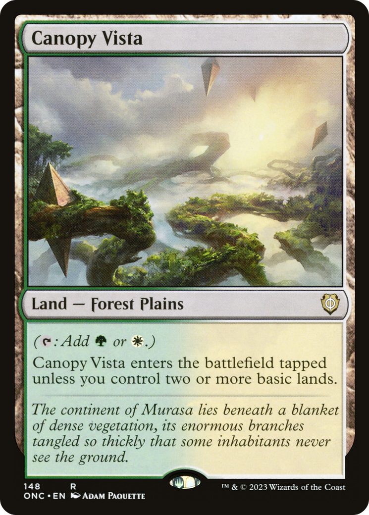 Image of Canopy Vista (ONC-148) - Phyrexia: All Will Be One Commander