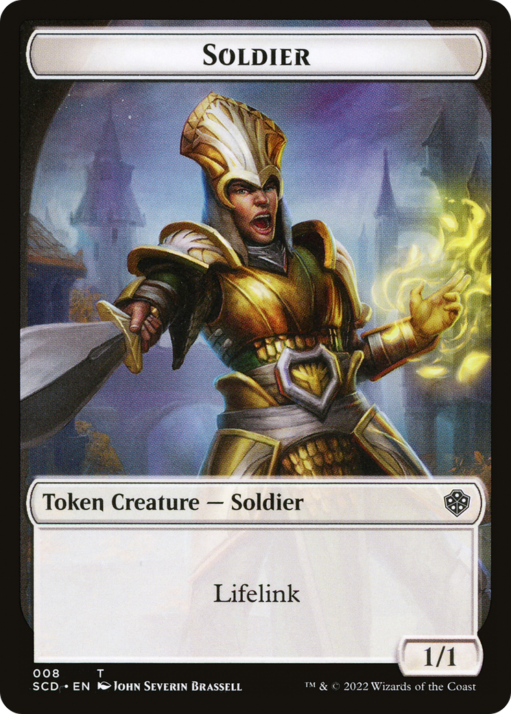 Image of Soldier (TSCD-008) - Starter Commander Deck Tokens