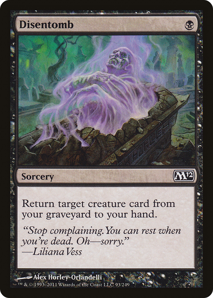 Image of Disentomb (M12-093) - Magic 2012 Foil