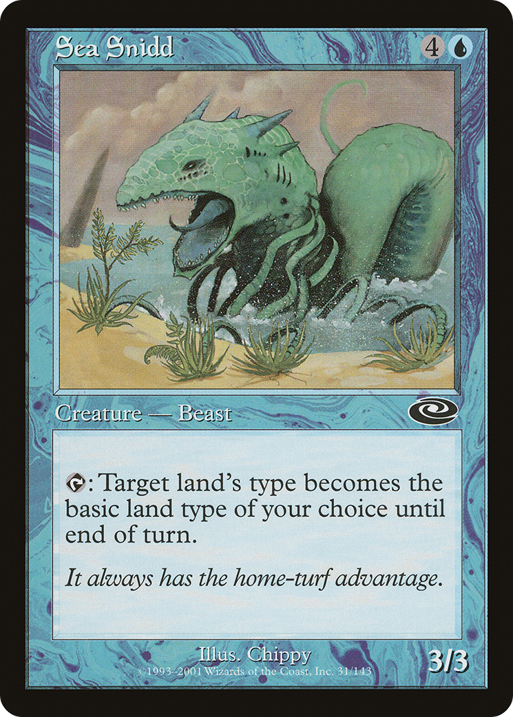 Image of Sea Snidd (PLS-031) - Planeshift Foil