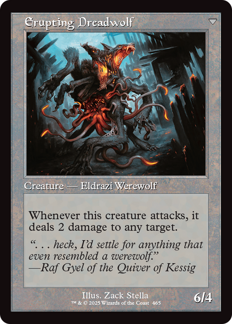 Image of Smoldering Werewolf (Retro Frame) (INR-465) - Innistrad Remastered Foil
