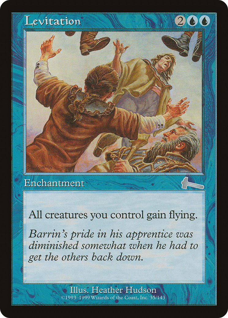 Image of Levitation (ULG-035) - Urza's Legacy Foil