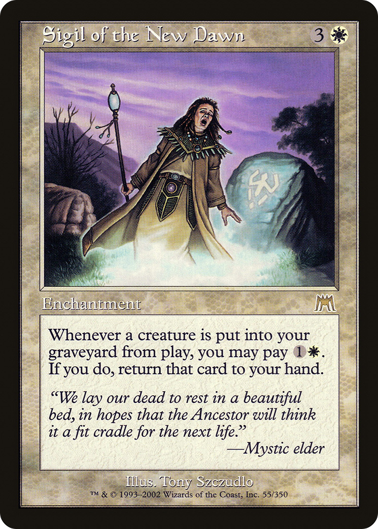 Image of Sigil of the New Dawn (ONS-055) - Onslaught Foil