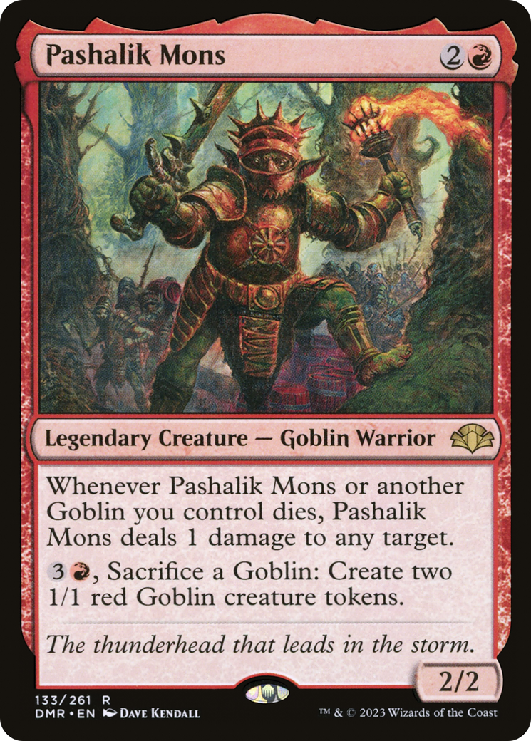 Image of Pashalik Mons (DMR-133) - Dominaria Remastered Foil