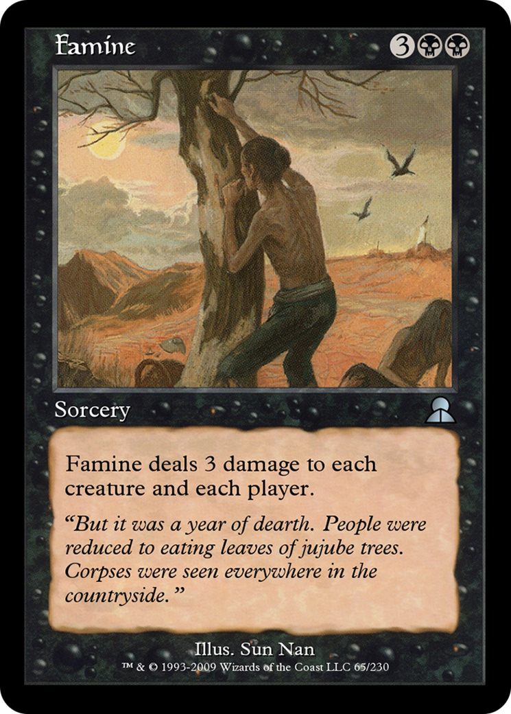 Image of Famine (ME3-065) - Masters Edition III