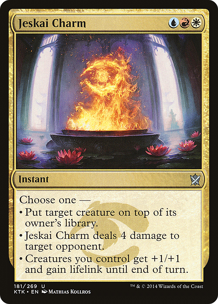Image of Jeskai Charm (KTK-181) - Khans of Tarkir Foil