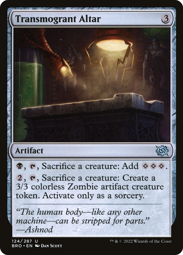 Image of Transmogrant Altar (BRO-124) - The Brothers' War