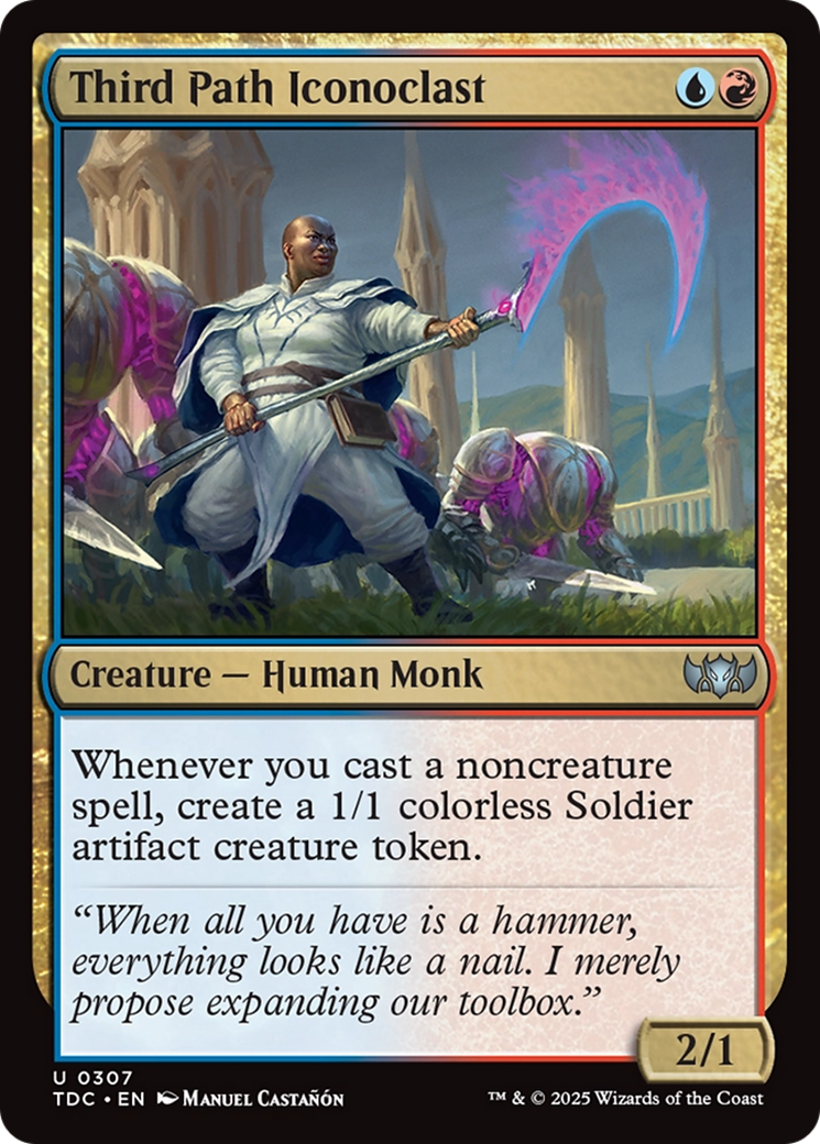 Image of Third Path Iconoclast (TDC-307) - Commander: Tarkir: Dragonstorm