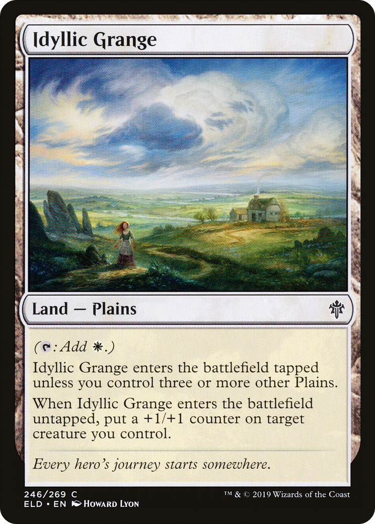 Image of Idyllic Grange (ELD-246) - Throne of Eldraine Foil