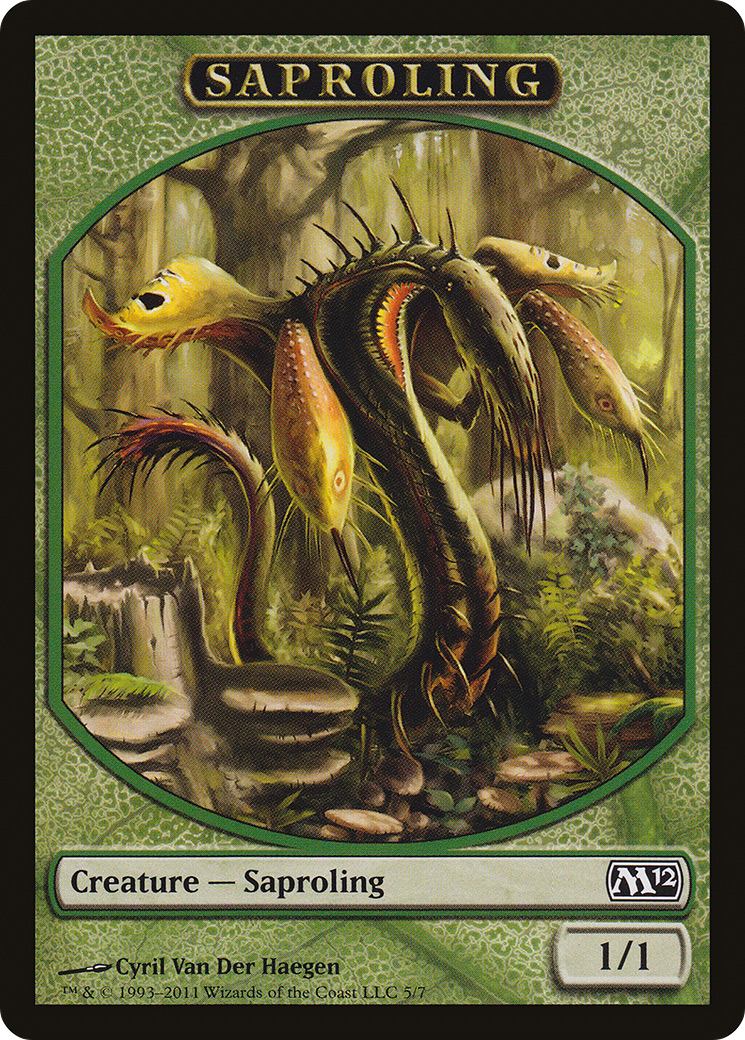 Image of Saproling Token (M12-005) - Magic 2012 Tokens