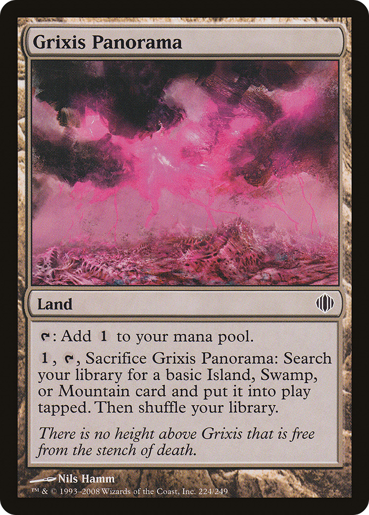Image of Grixis Panorama (ALA-224) - Shards of Alara