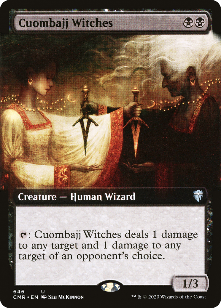 Image of Cuombajj Witches (Extended Art) (CMR-646) - Commander Legends: (Extended Art)