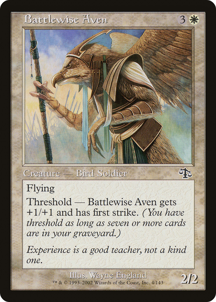Image of Battlewise Aven (JUD-004) - Judgment