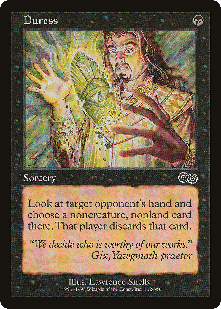 Image of Duress (USG-132) - Urza's Saga