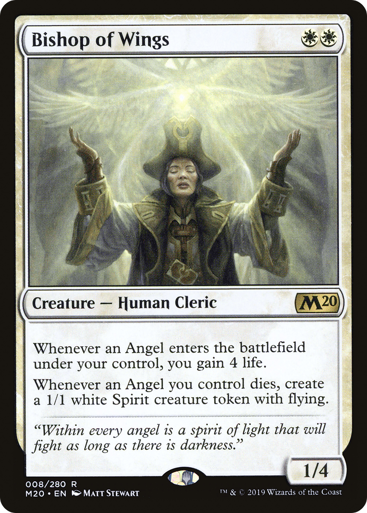 Image of Bishop of Wings (M20-008) - Core Set 2020