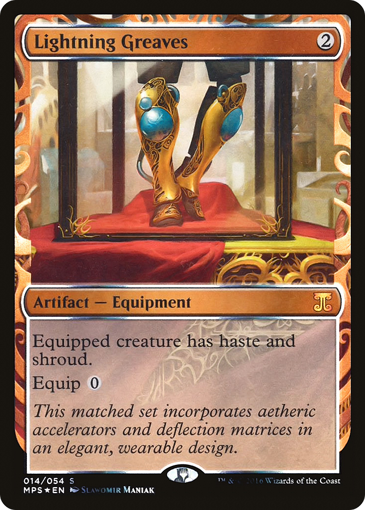 Image of Lightning Greaves (MPS-014) - Kaladesh Inventions Foil