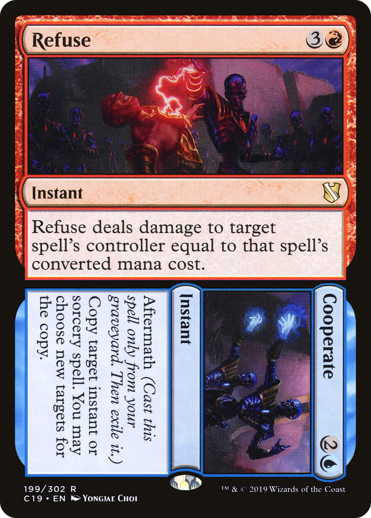 Image of Refuse // Cooperate (C19-199) - Commander 2019
