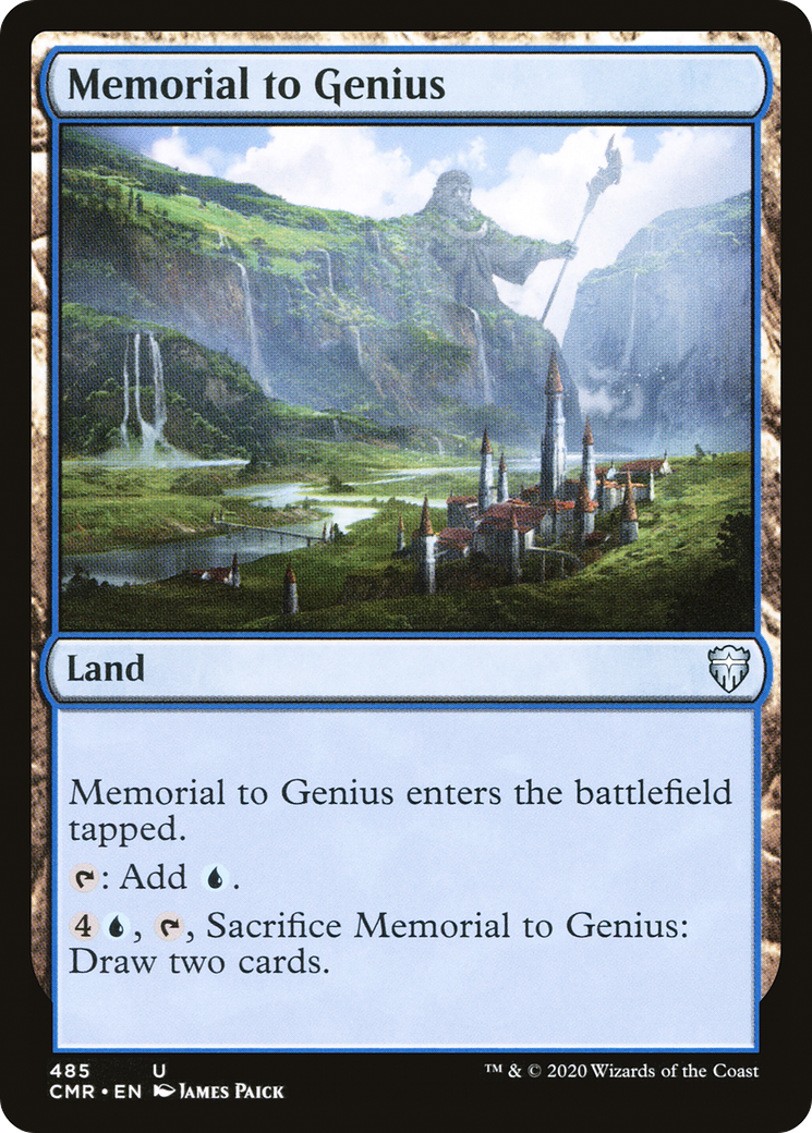 Image of Memorial to Genius (CMR-485) - Commander Legends