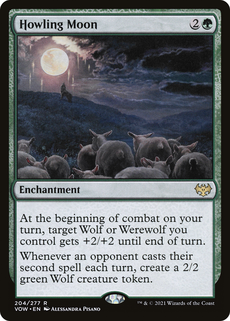 Image of Howling Moon (VOW-204) - Innistrad: Crimson Vow