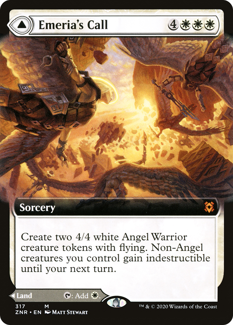 Image of Emeria's Call (Extended Art) (ZNR-317) - Zendikar Rising: (Extended Art)