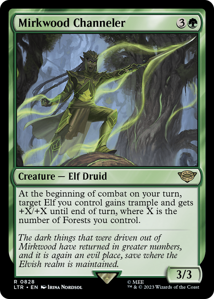 Image of Mirkwood Channeler (LTR-828) - The Lord of the Rings: Tales of Middle-earth
