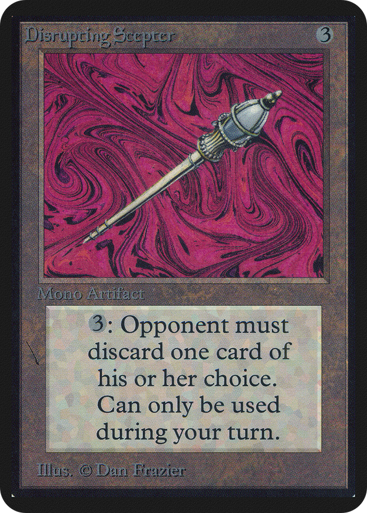 Image of Disrupting Scepter (LEA-) - Limited Edition Alpha