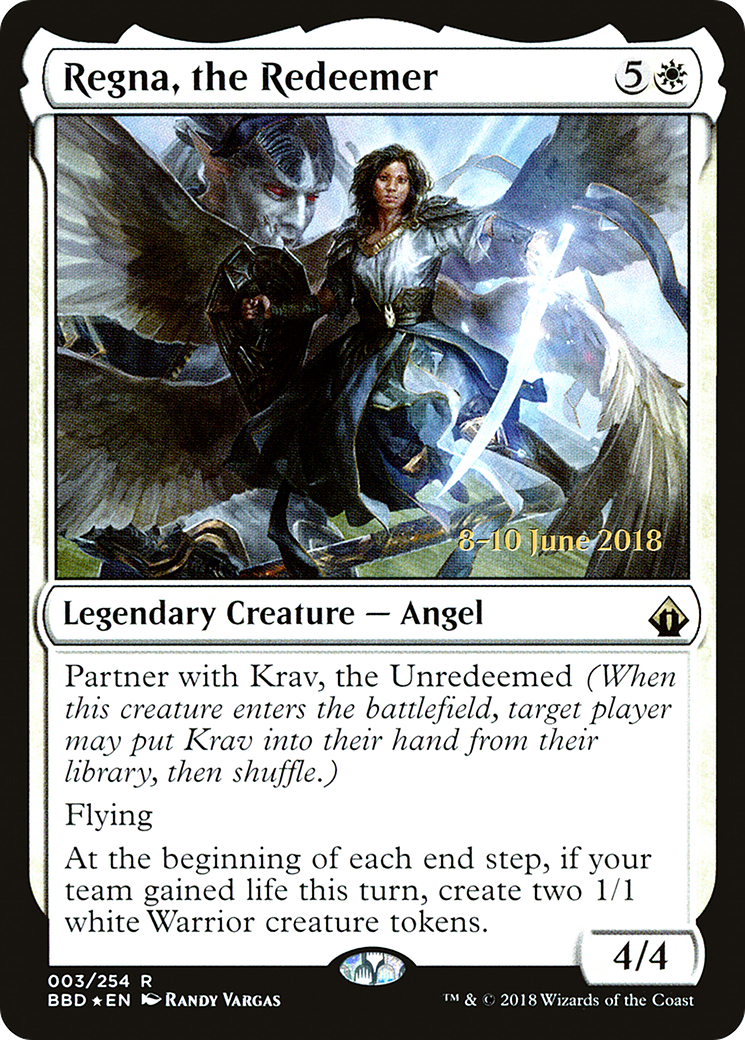 Image of Regna, the Redeemer (LARP-003) - Battlebond Promos Foil