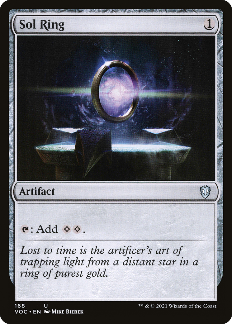 Image of Sol Ring (VOC-168) - Crimson Vow Commander
