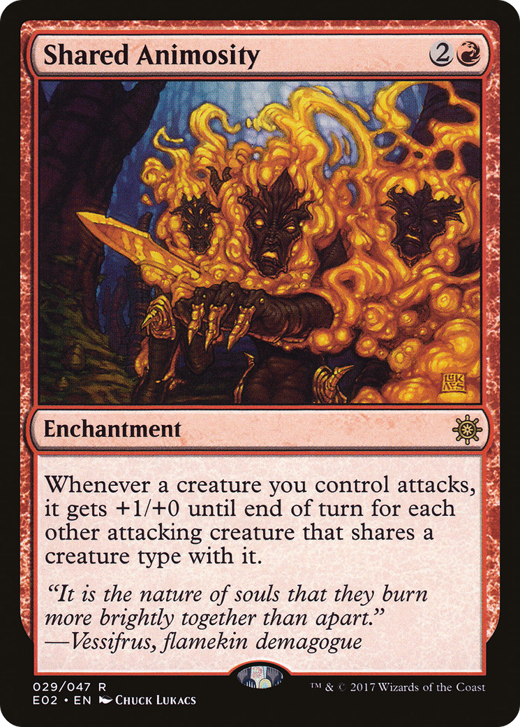 Image of Shared Animosity (E02-029) - Explorers of Ixalan