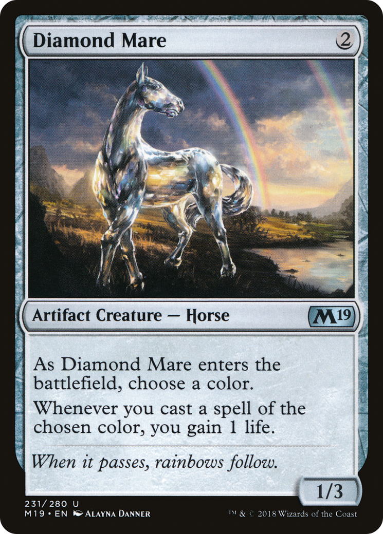 Image of Diamond Mare (M19-231) - Core Set 2019 Foil