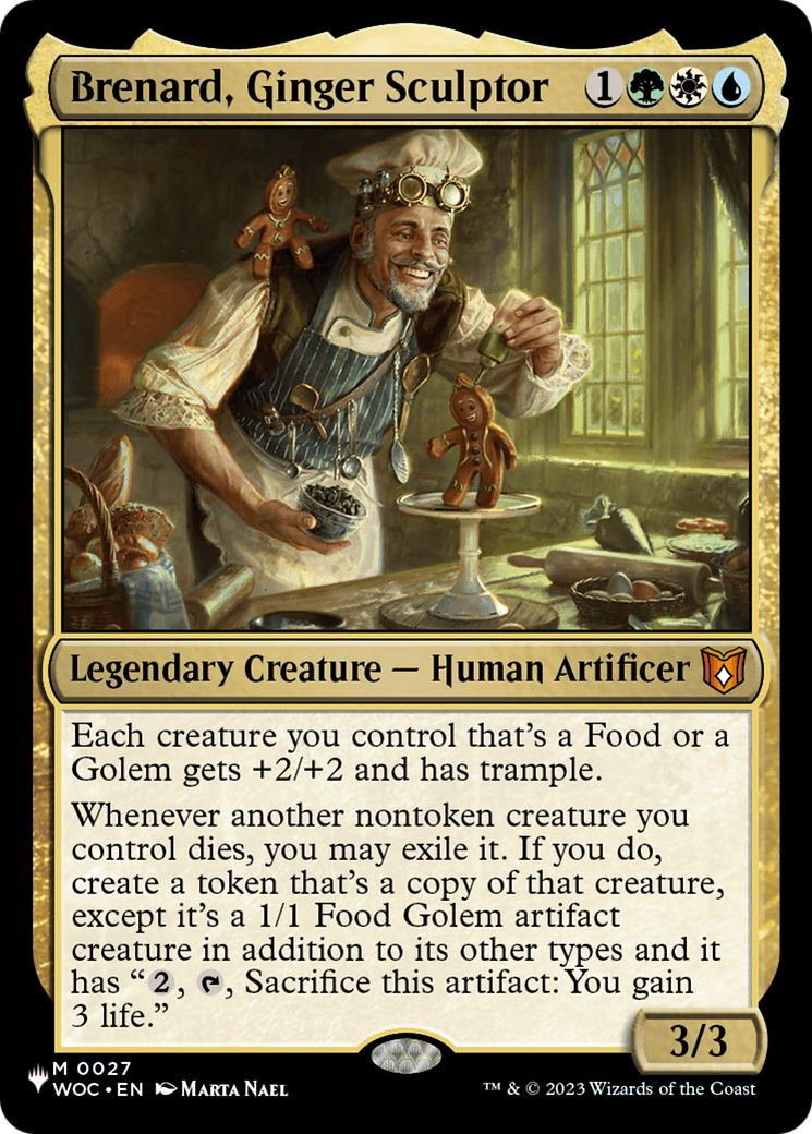 Image of Brenard, Ginger Sculptor (LIST-WOC-27) - The List