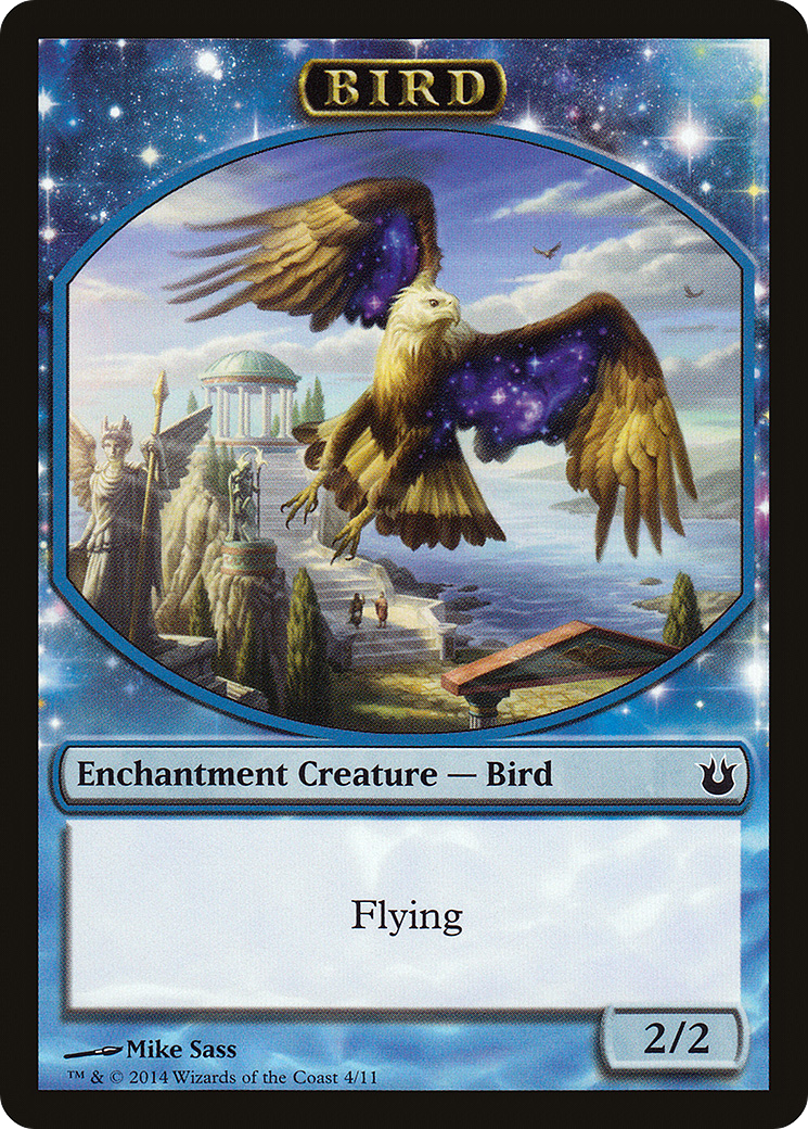 Image of Bird (BNG-004) - Born of the Gods Tokens: (enchantment)