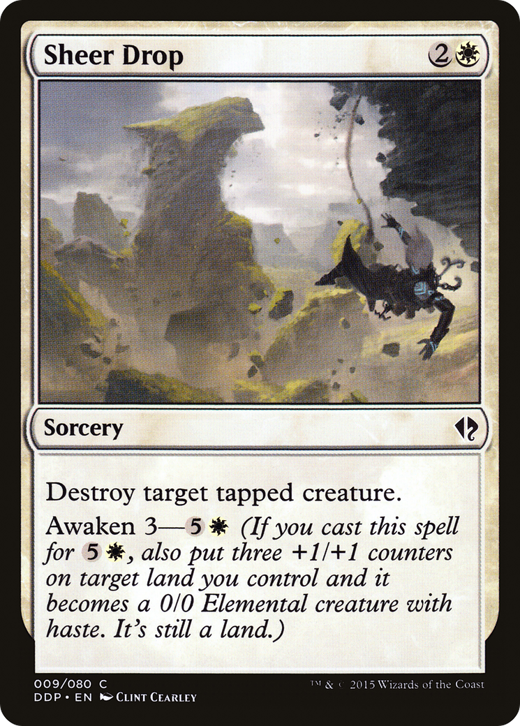 Image of Sheer Drop (DDP-009) - Duel Decks: Zendikar vs. Eldrazi
