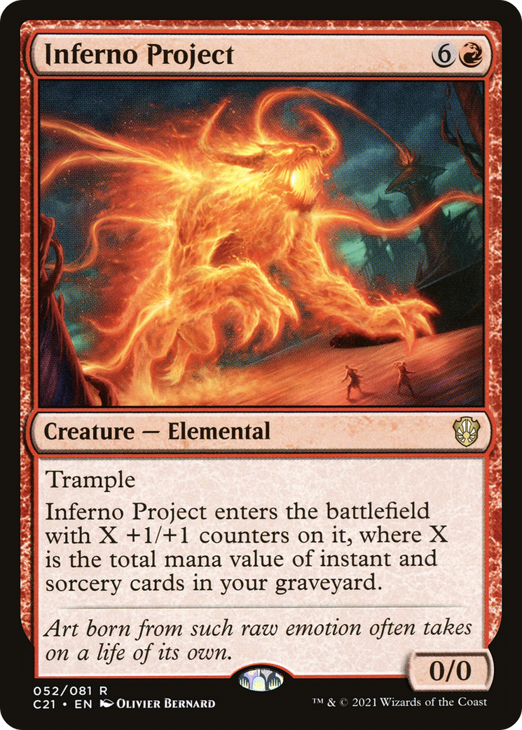 Image of Inferno Project (C21-052) - Commander 2021