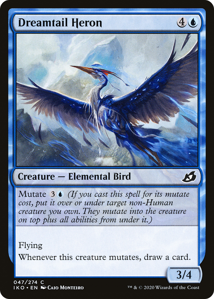Image of Dreamtail Heron (IKO-047) - Ikoria: Lair of Behemoths